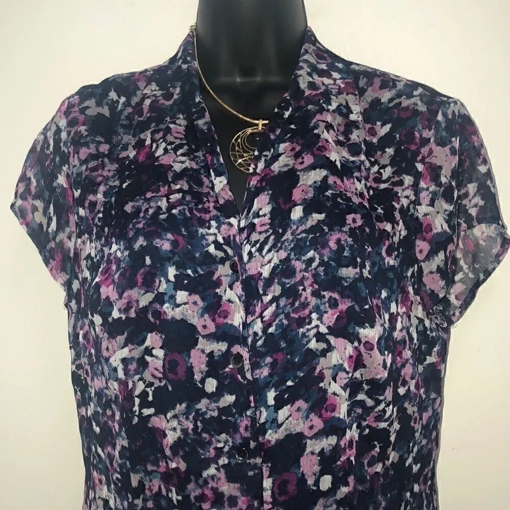 Jones New York short sleeve top